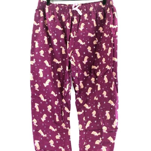 Joe Boxer Other - Joe Boxer Pink Scraf Bunny Purple/Pink Pajama Bott